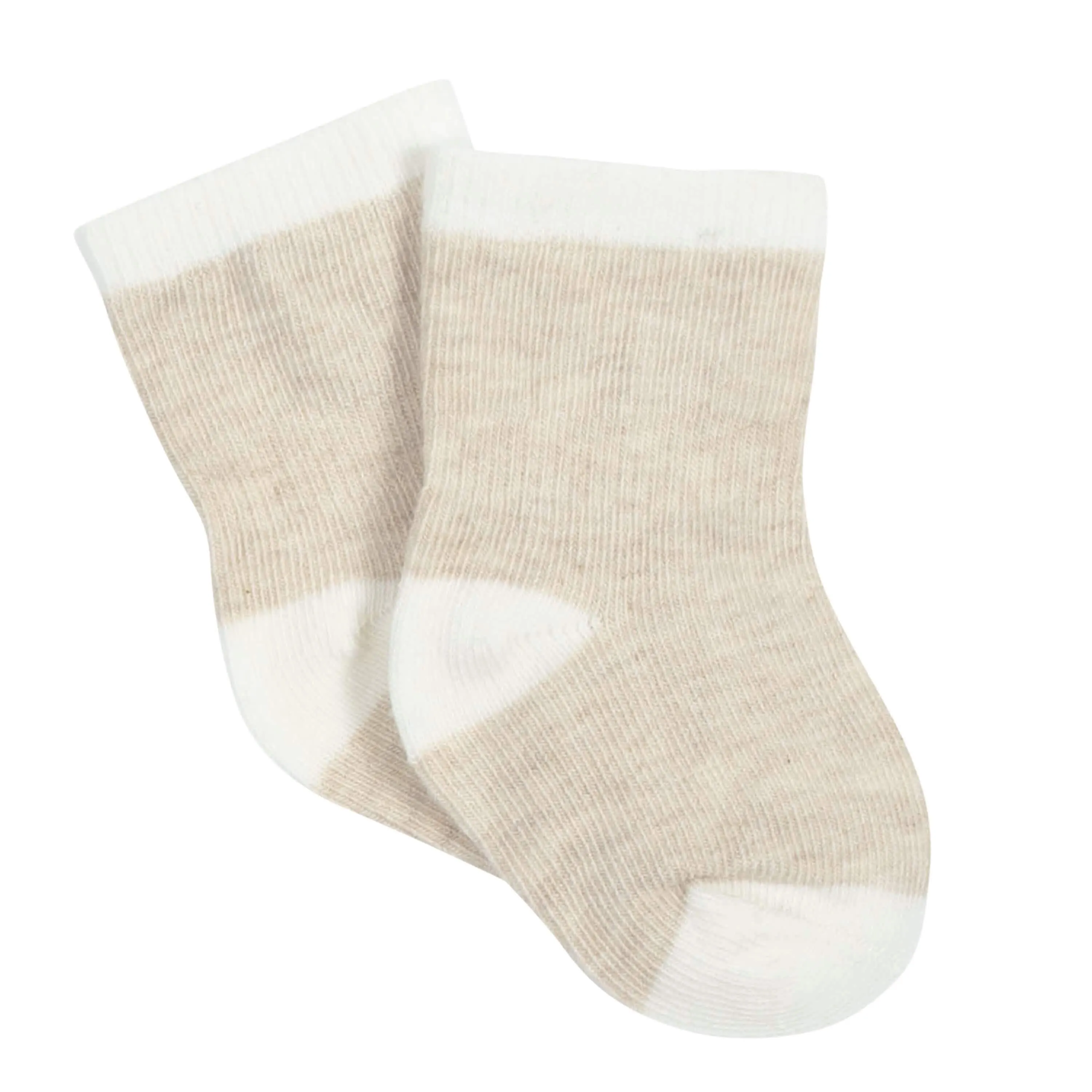 6-Pack Baby Boys Bear Jersey Crew Wiggle-Proof™ Socks