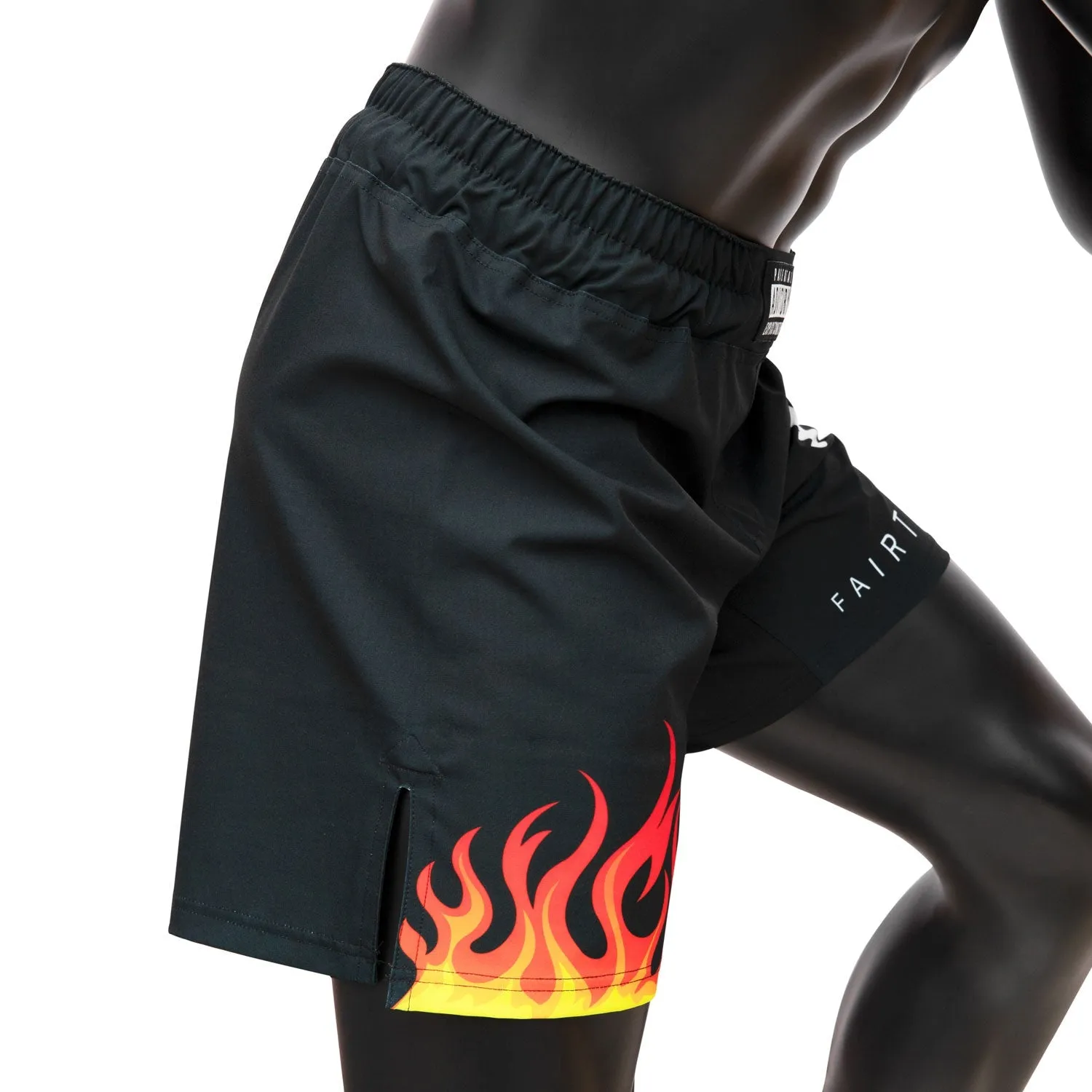 AB12 Fairtex MMA Board Shorts Burn