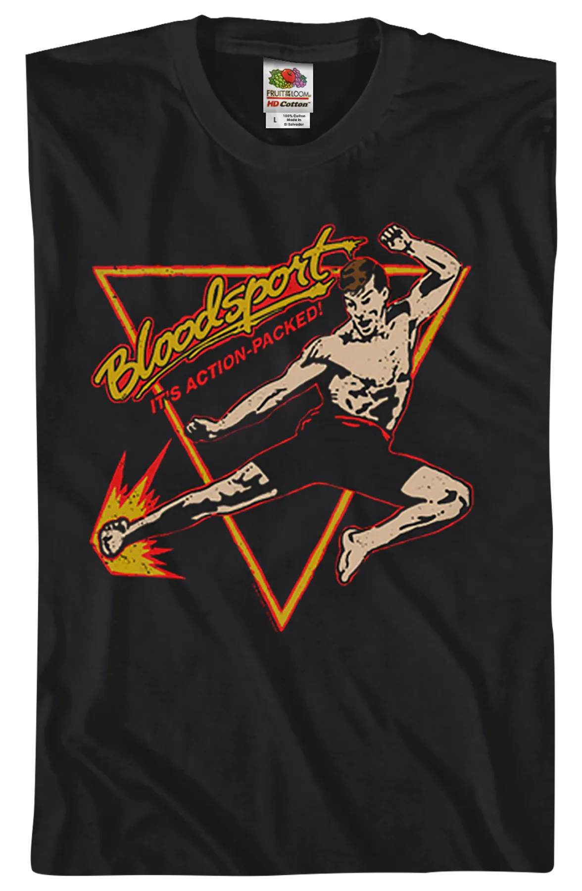 Action Packed Bloodsport T-Shirt