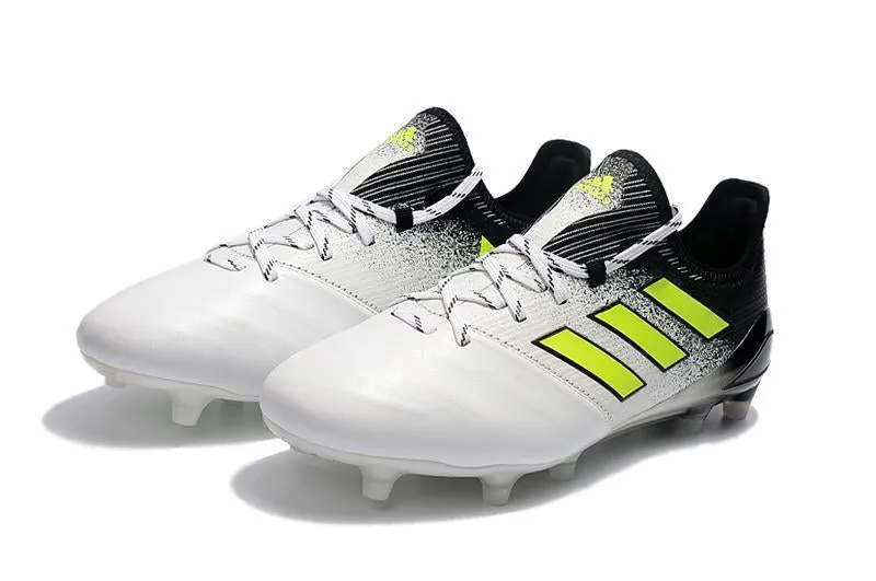 Adidas ACE FG Soccers Shoes White/Black/Green