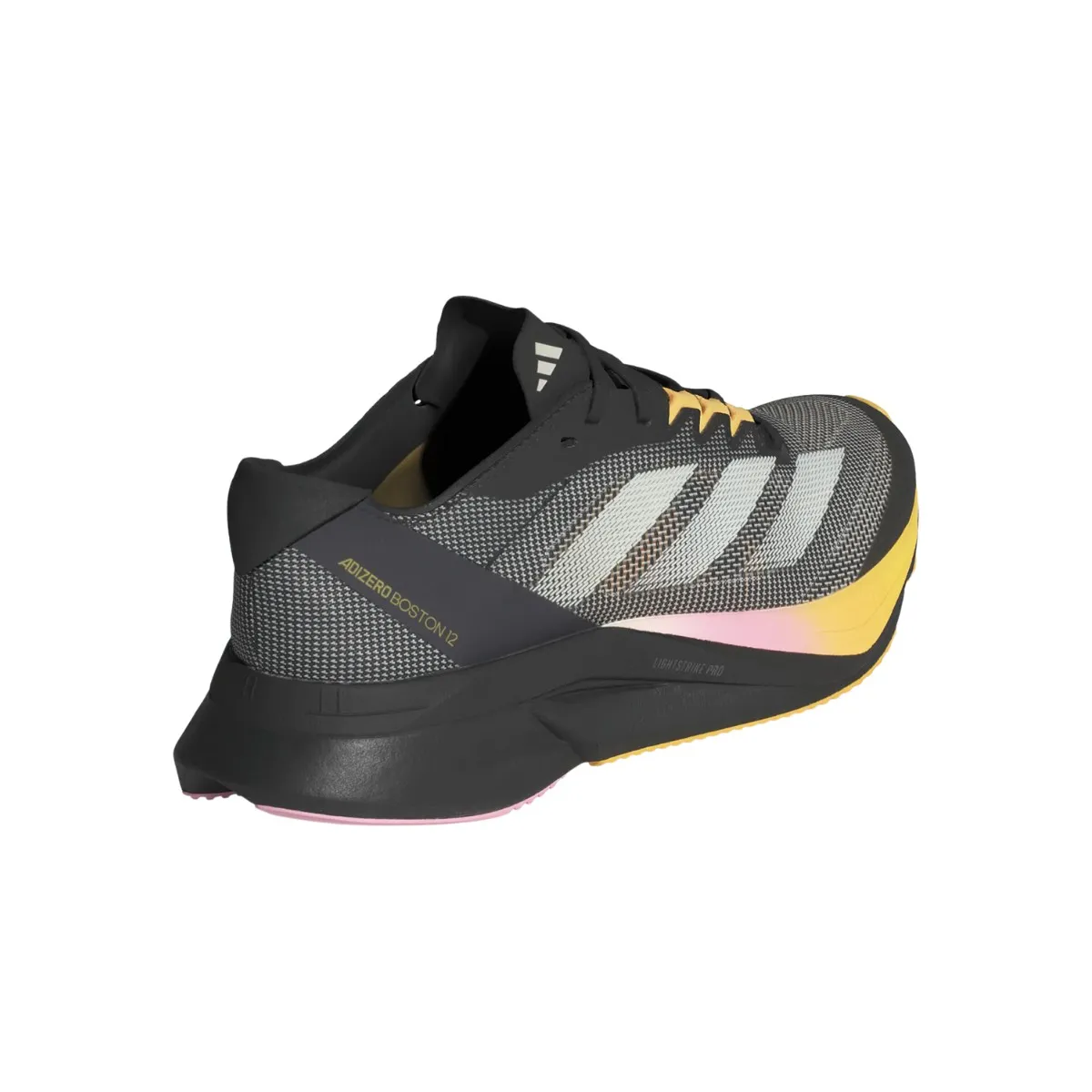 Adidas Adizero Boston 12 Black Orange AW24 Women's Shoes