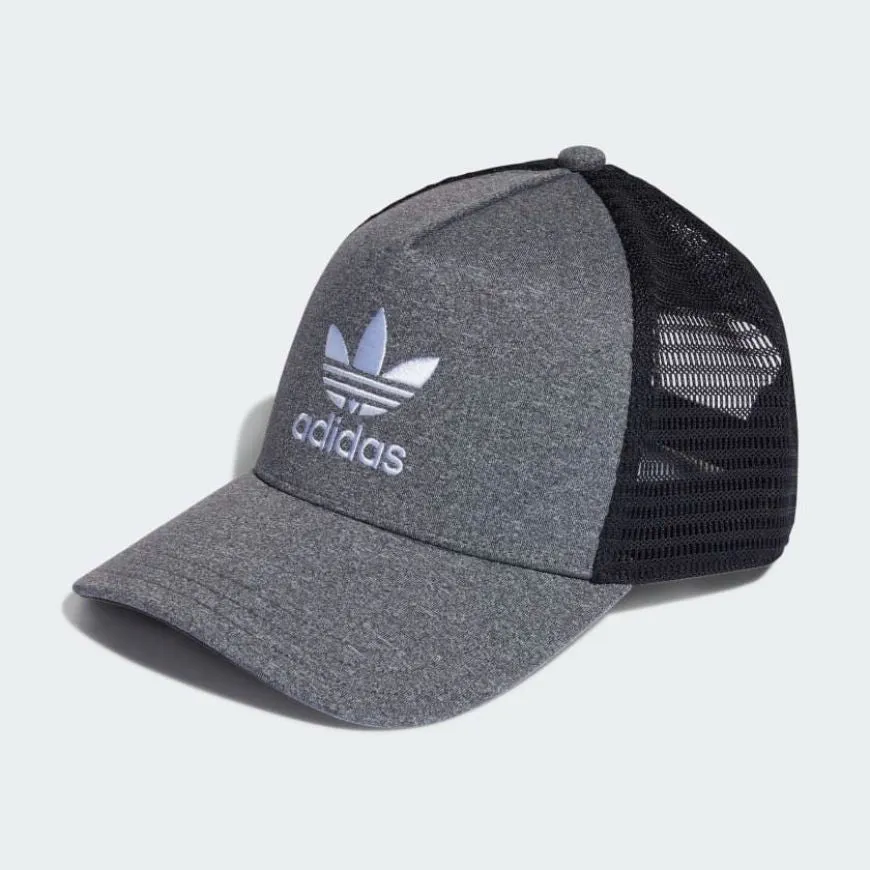 Adidas Classic Curved Foam Trucker Unisex Original Cap Grey/Black