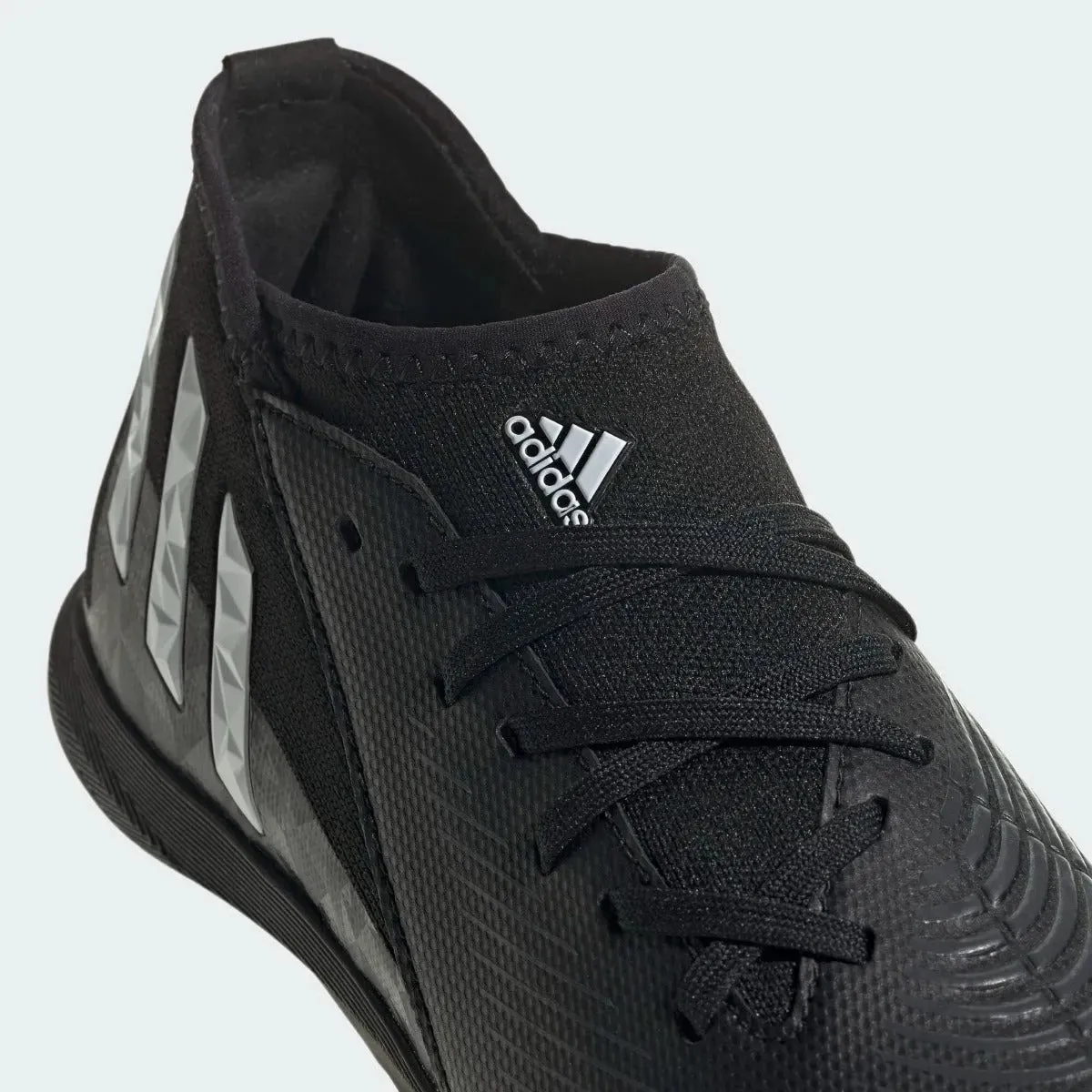 adidas JR Predator Edge .3 Turf - Black-White