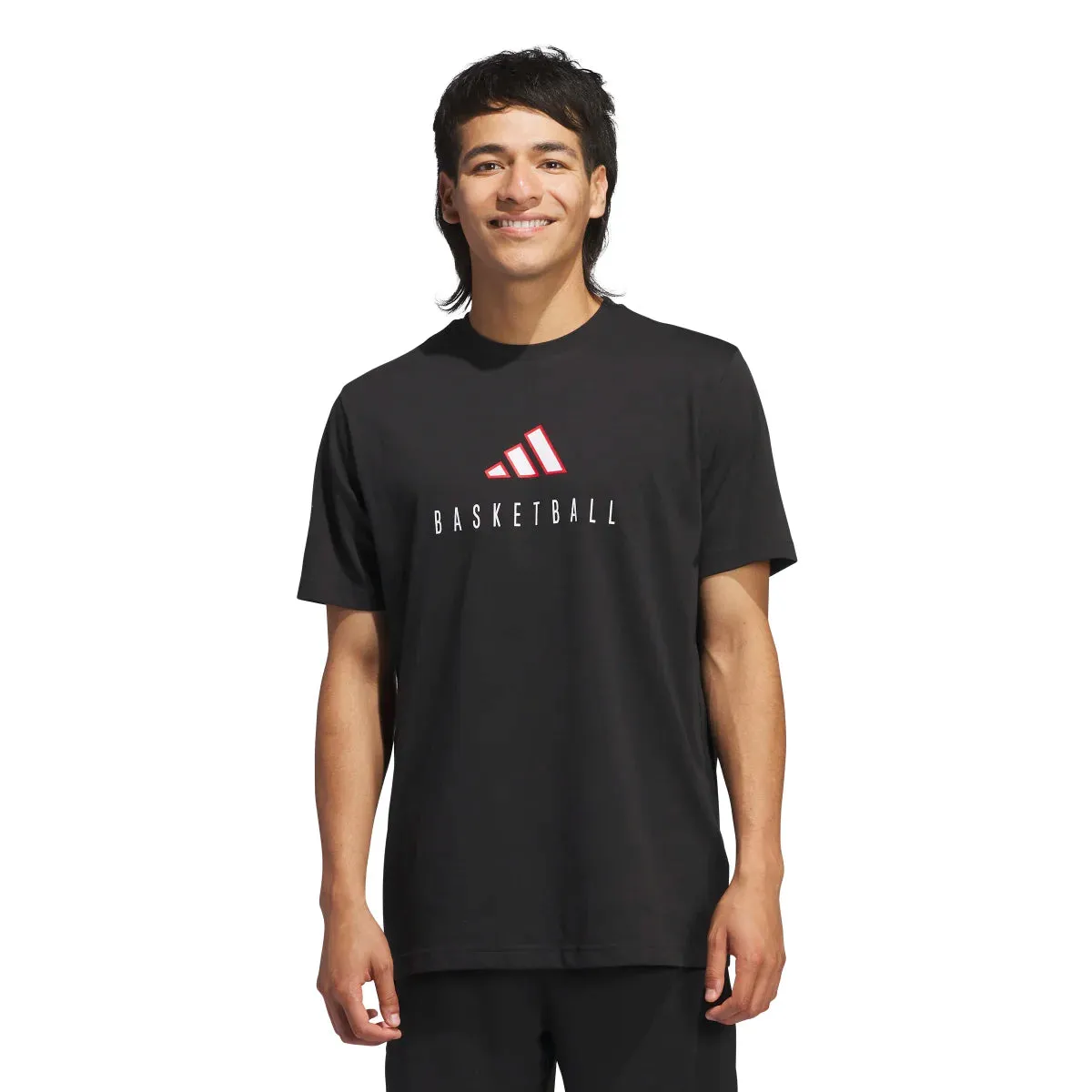 adidas Men's Basketball Performance Logo T-Shirt