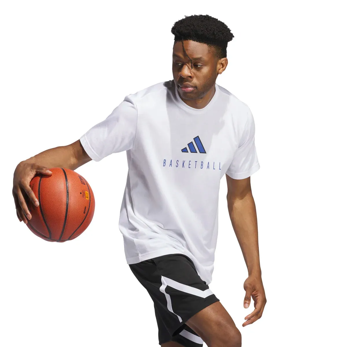 adidas Men's Basketball Performance Logo T-Shirt