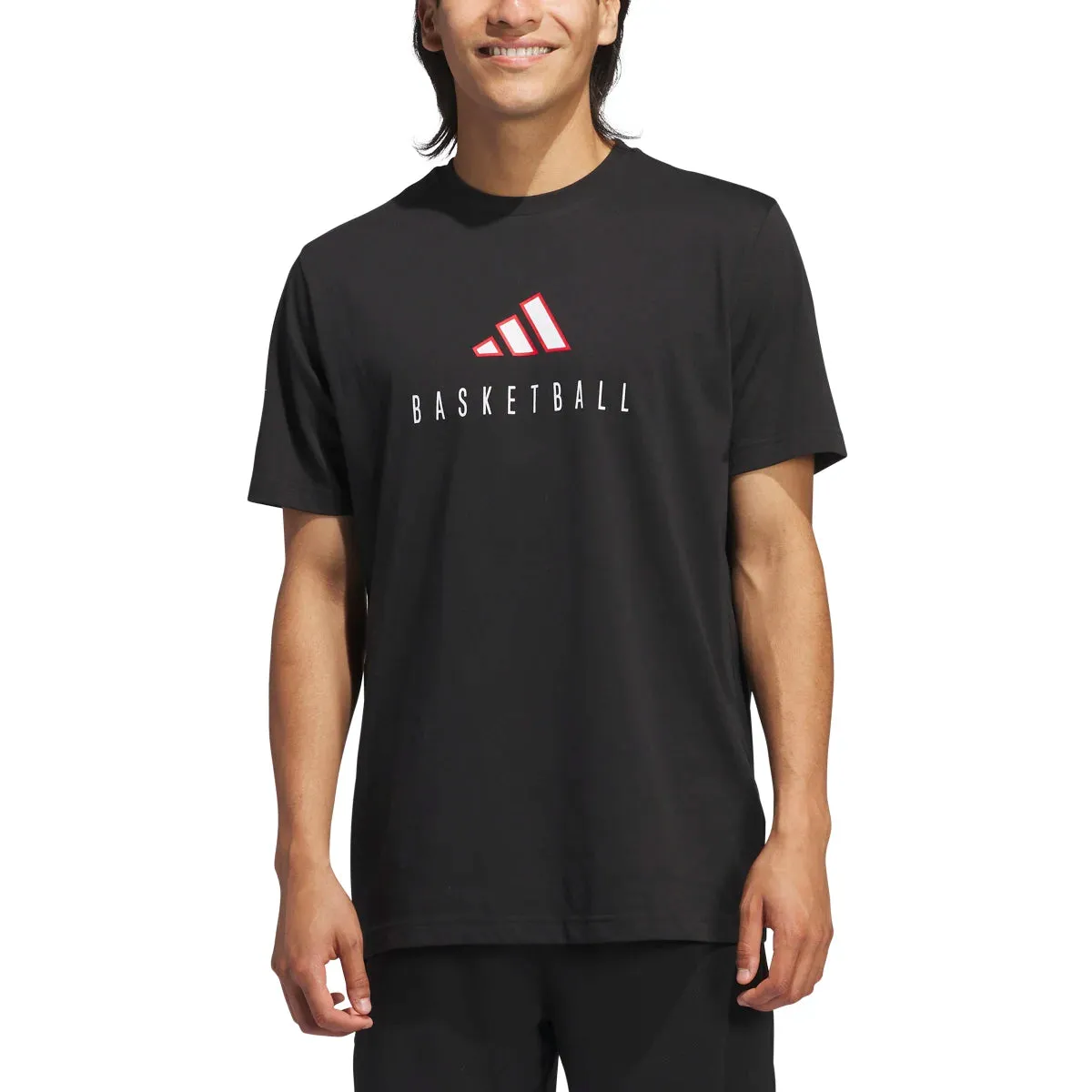 adidas Men's Basketball Performance Logo T-Shirt