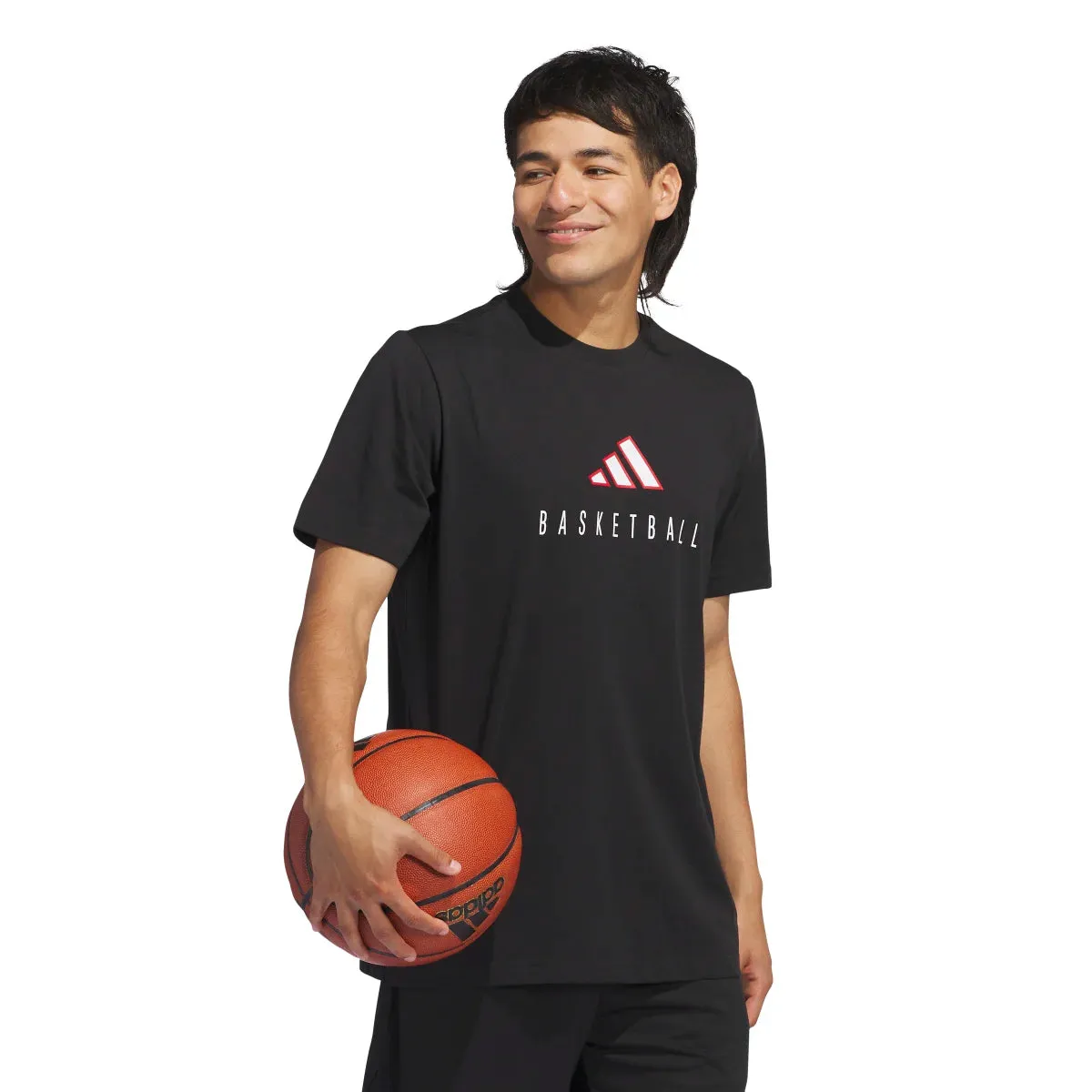 adidas Men's Basketball Performance Logo T-Shirt