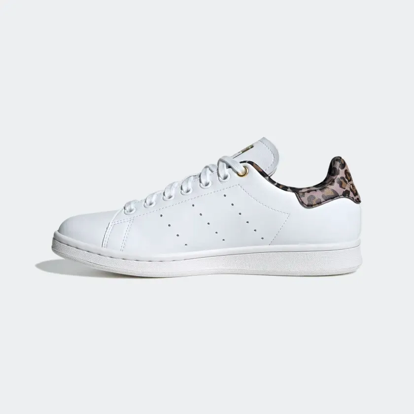 Adidas Women's Stan Smith Shoes - Cloud White / Wild Brown / Gold Metallic