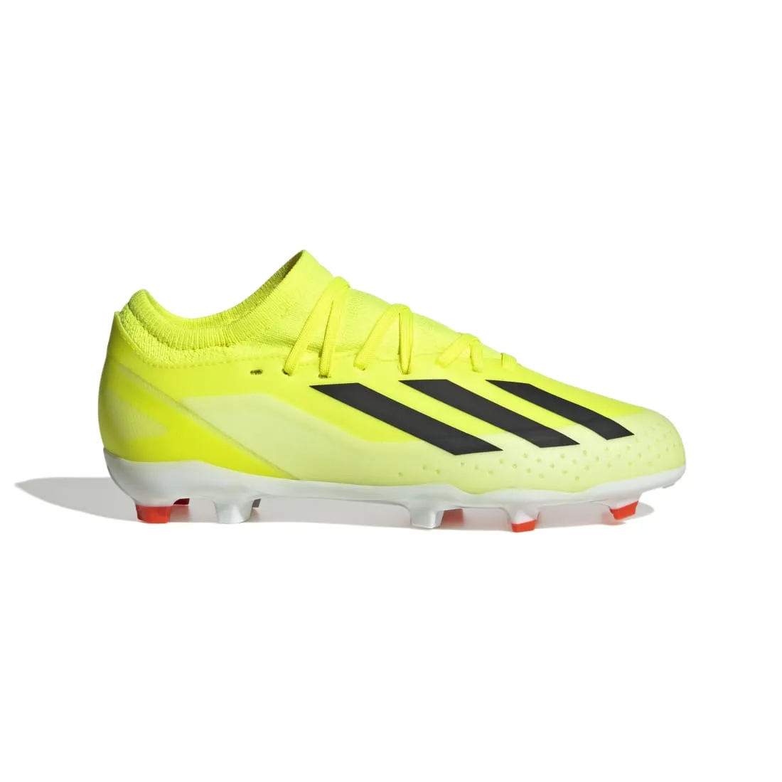 Adidas X Crazyfast League Firm Ground Junior Football Boots Yellow