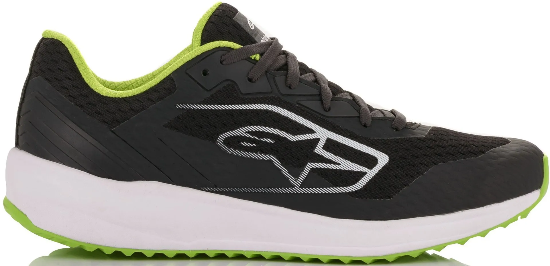 ALPINESTARS 2654520_163_10 META ROAD RUNNING shoes, black/white/green, size 43 (10)