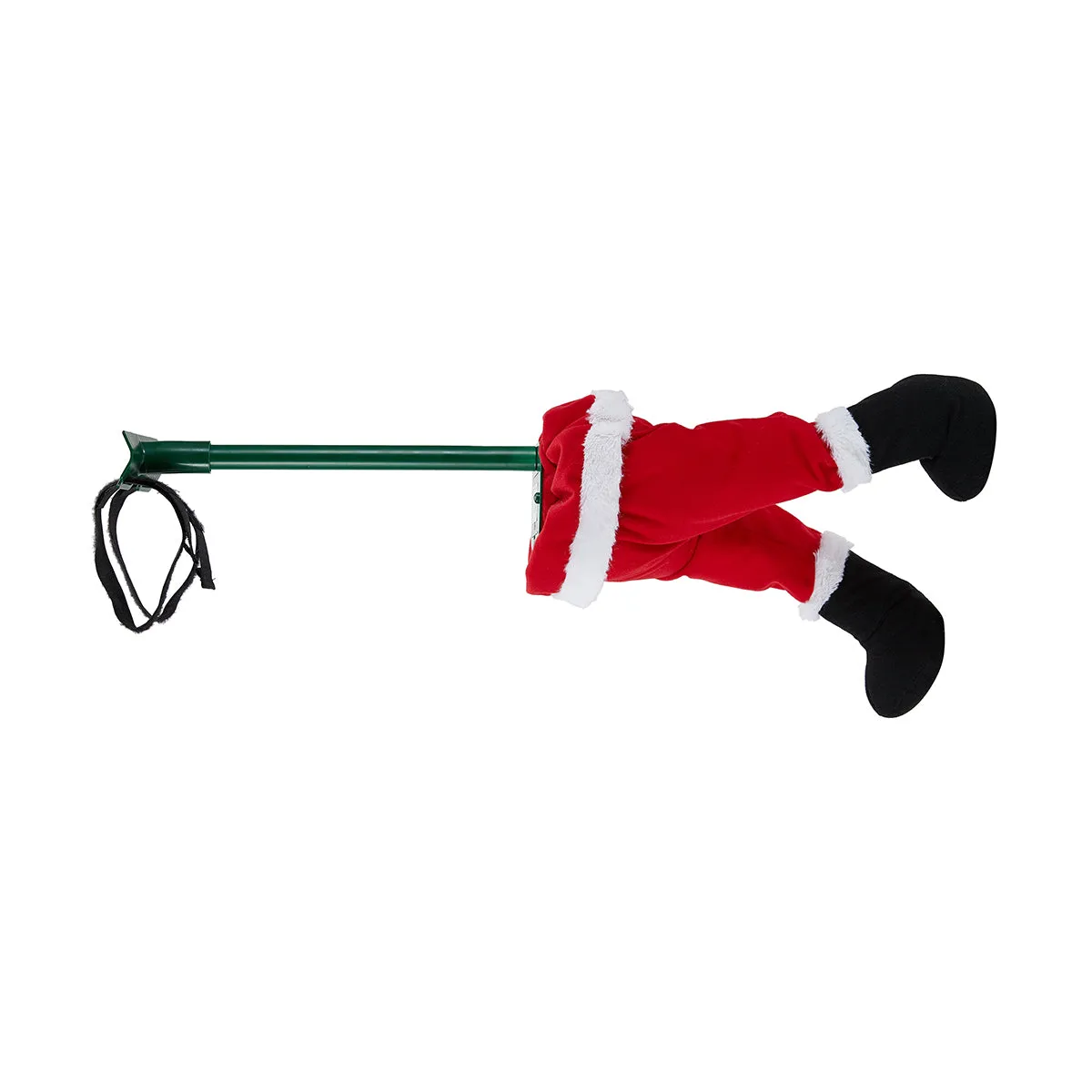 Animated Kicking Santa Legs - Red