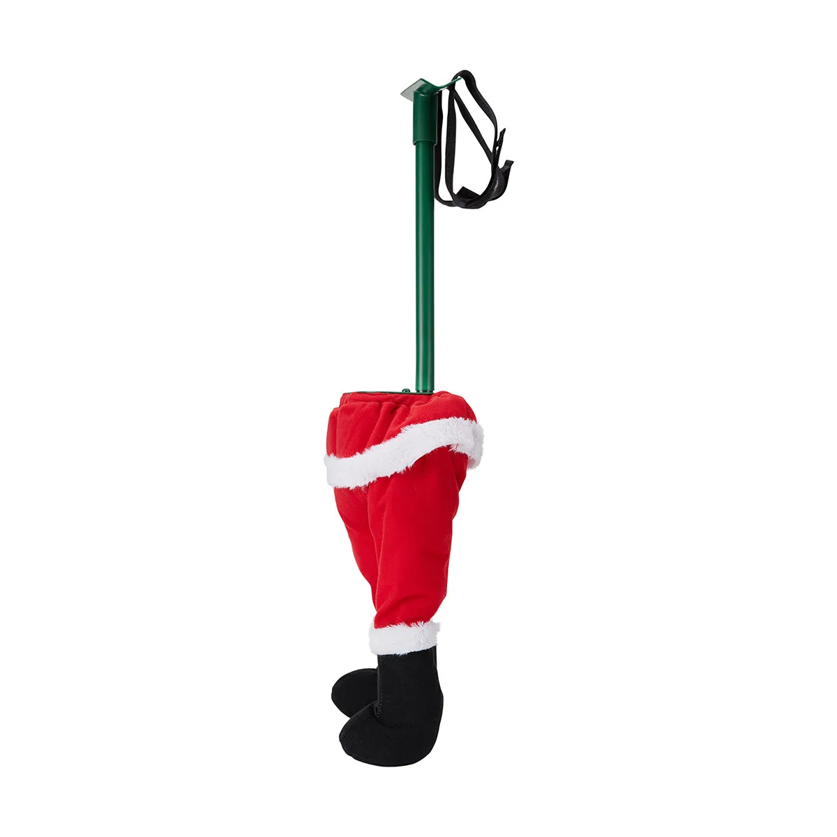 Animated Kicking Santa Legs - Red