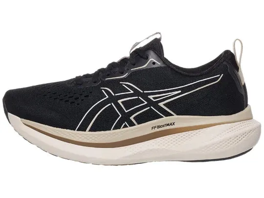 Asics | GlideRide Max | Men's | Black/Oatmeal