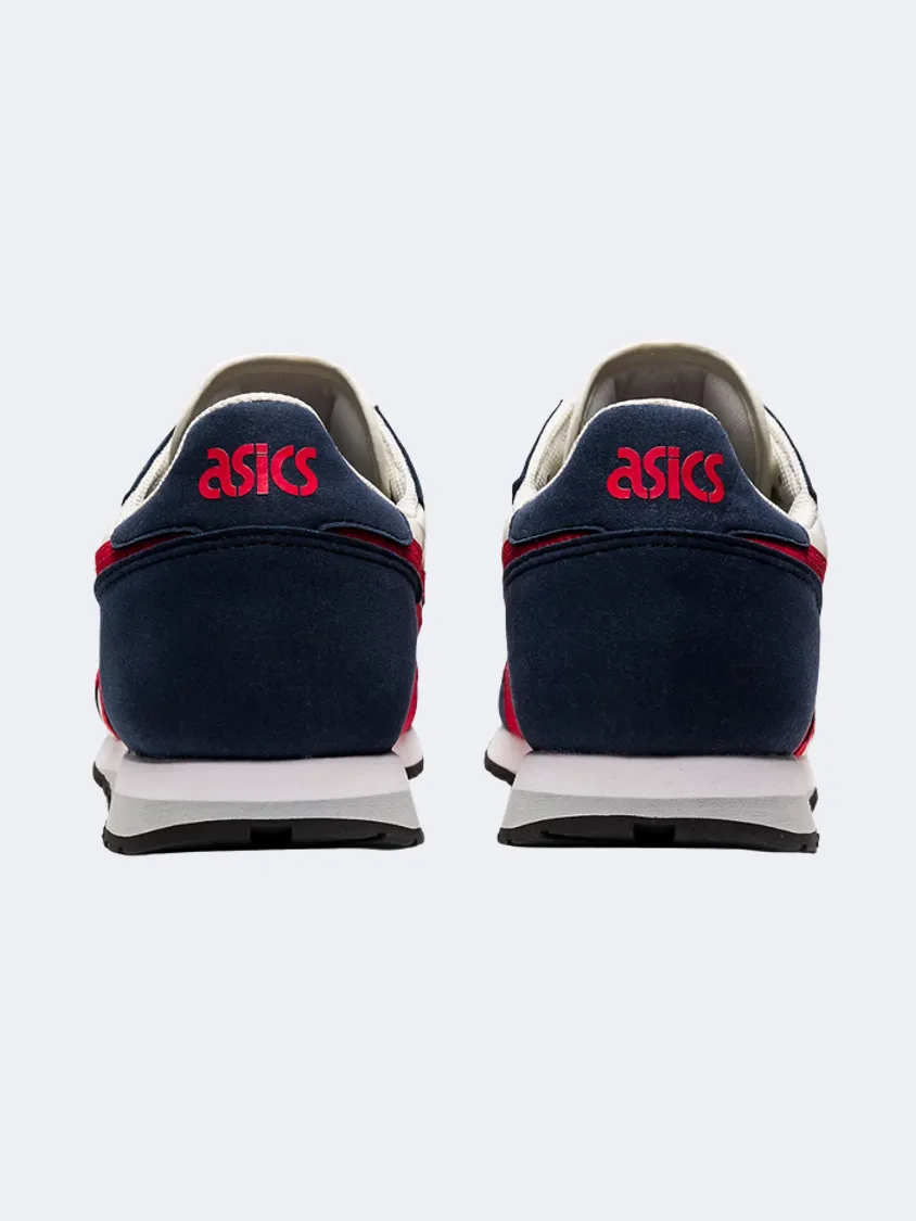 Asics Oc Runner Men Lifestyle Shoes Cream/Navy/Red