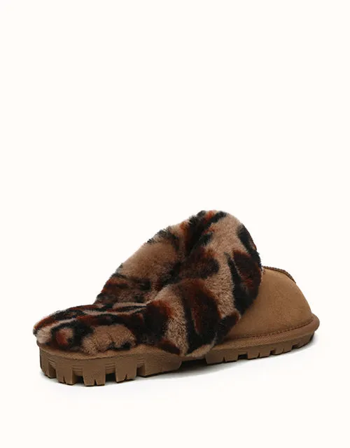 AUSTRALIAN SHEPHERD® Leopard Print Slipper