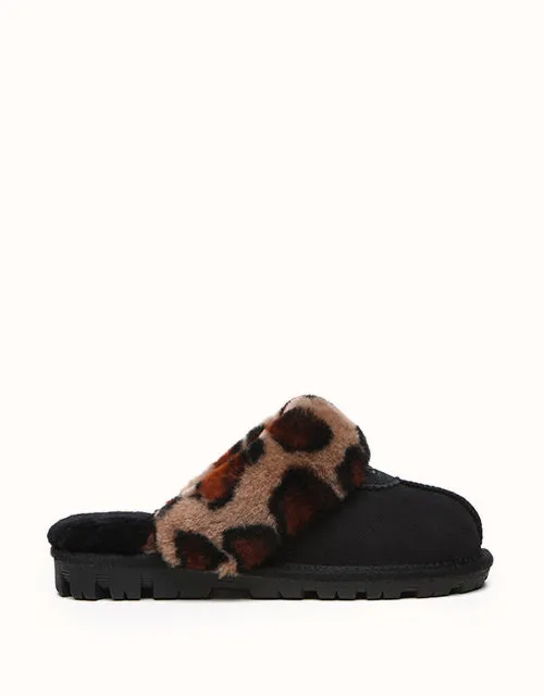 AUSTRALIAN SHEPHERD® Leopard Print Slipper