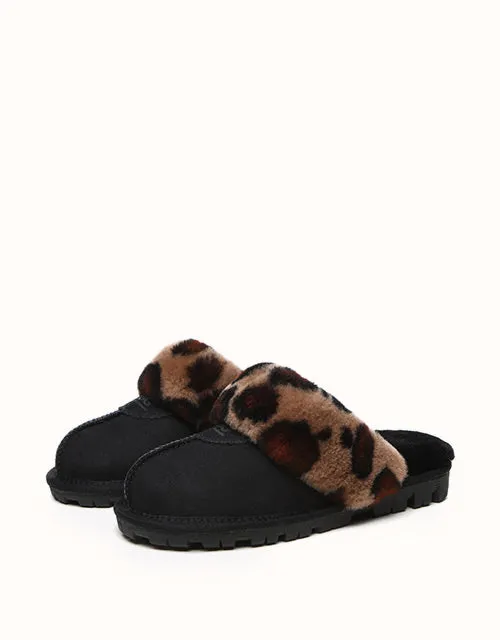 AUSTRALIAN SHEPHERD® Leopard Print Slipper