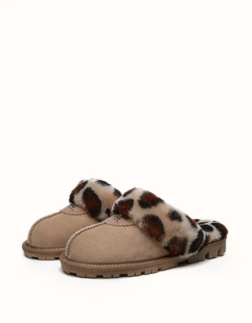 AUSTRALIAN SHEPHERD® Leopard Print Slipper