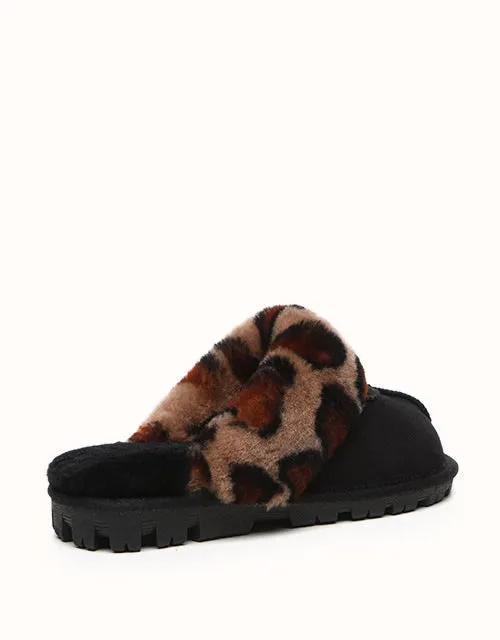 AUSTRALIAN SHEPHERD® Leopard Print Slipper