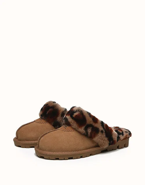 AUSTRALIAN SHEPHERD® Leopard Print Slipper