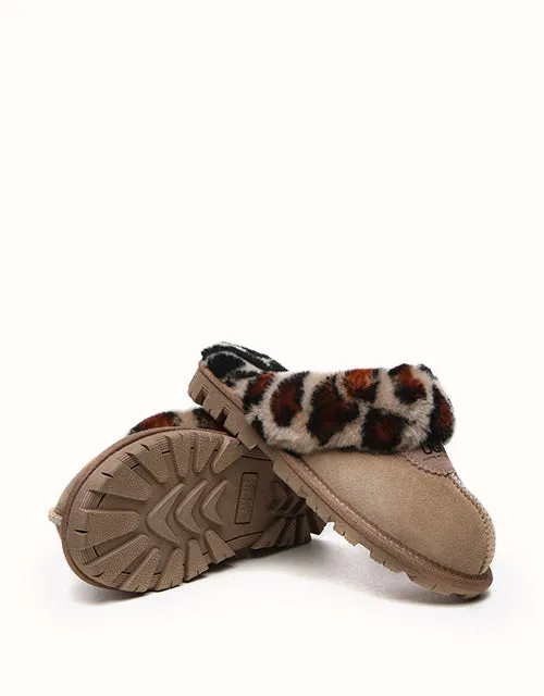 AUSTRALIAN SHEPHERD® Leopard Print Slipper