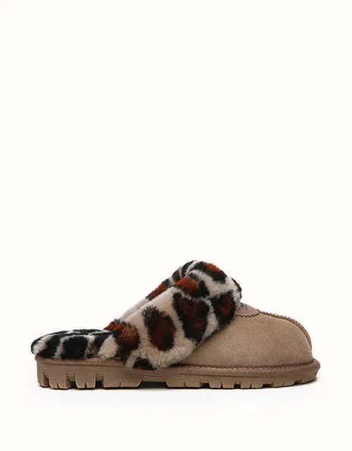 AUSTRALIAN SHEPHERD® Leopard Print Slipper