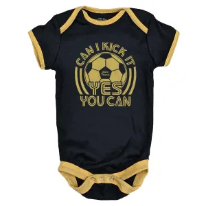 Baby Can I Kick It, Yes You Can One Piece Romper