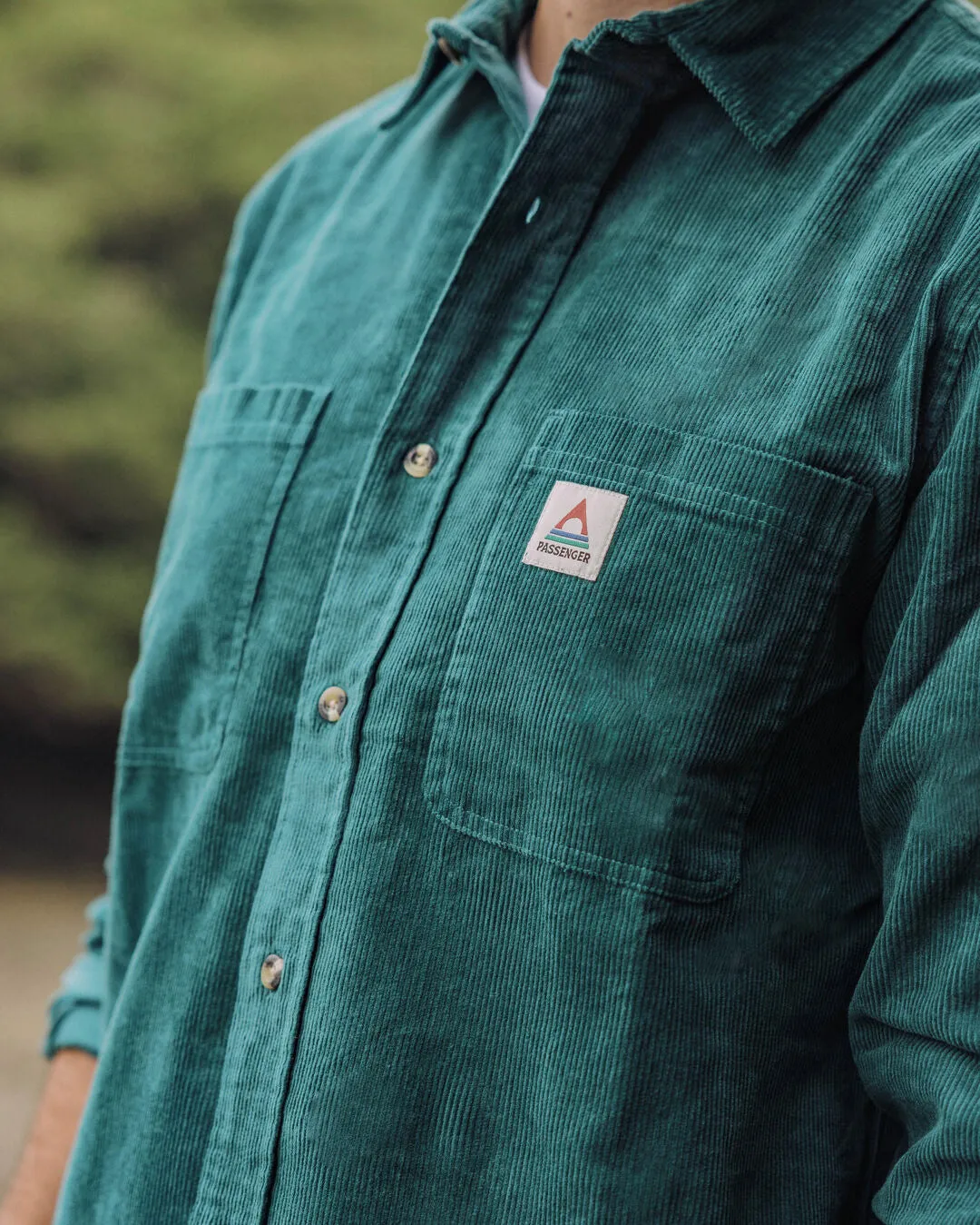 Backcountry Cord Shirt - Storm Green