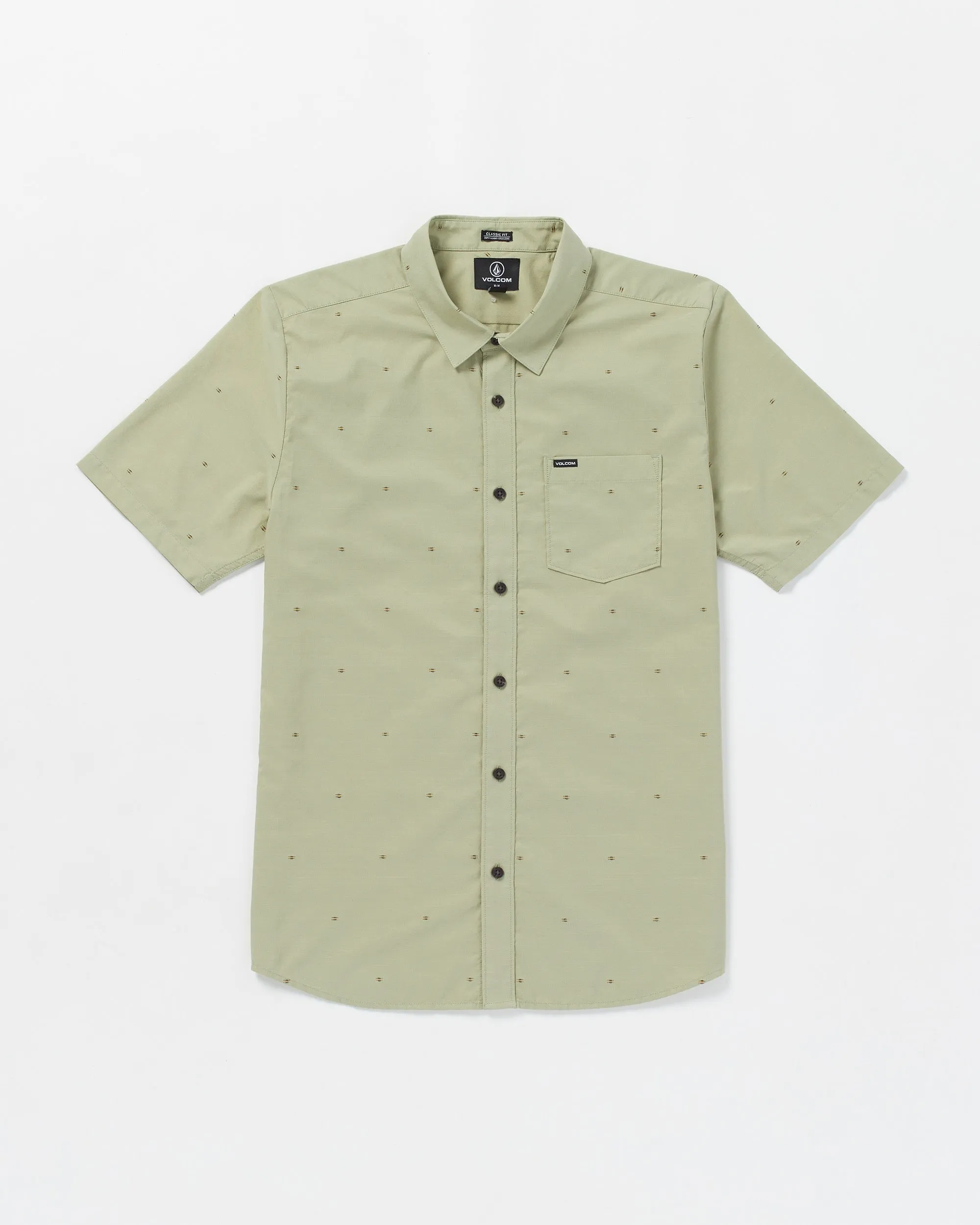 Bankstone Woven Short Sleeve Shirt - Green Tea