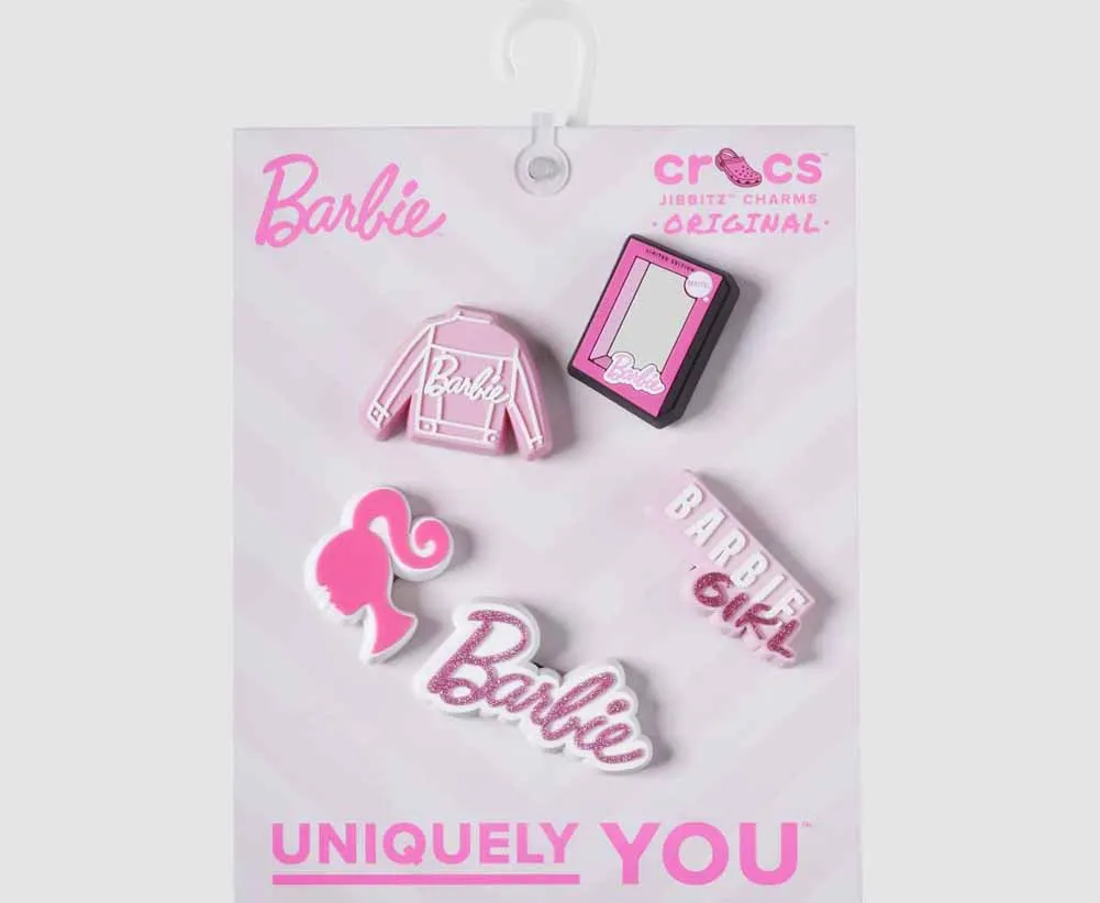 Barbie 5 Pack Croc Charms by Crocs