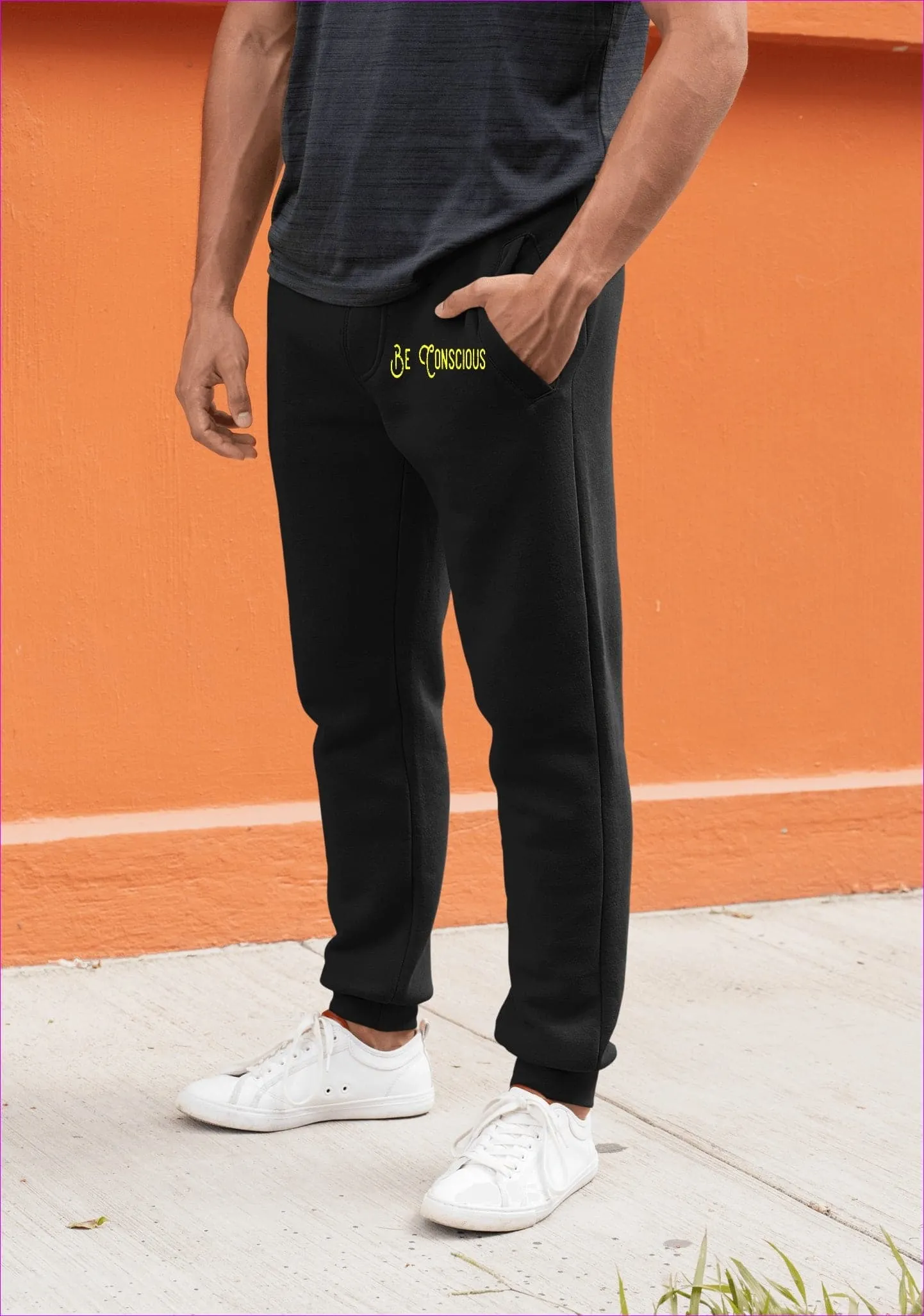 Be Conscious Unisex Fleece Sweatpant without Pockets