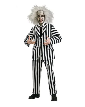 Beetlejuice Collector's Edition Costume for Adults - Warner Bros Beetlejuice