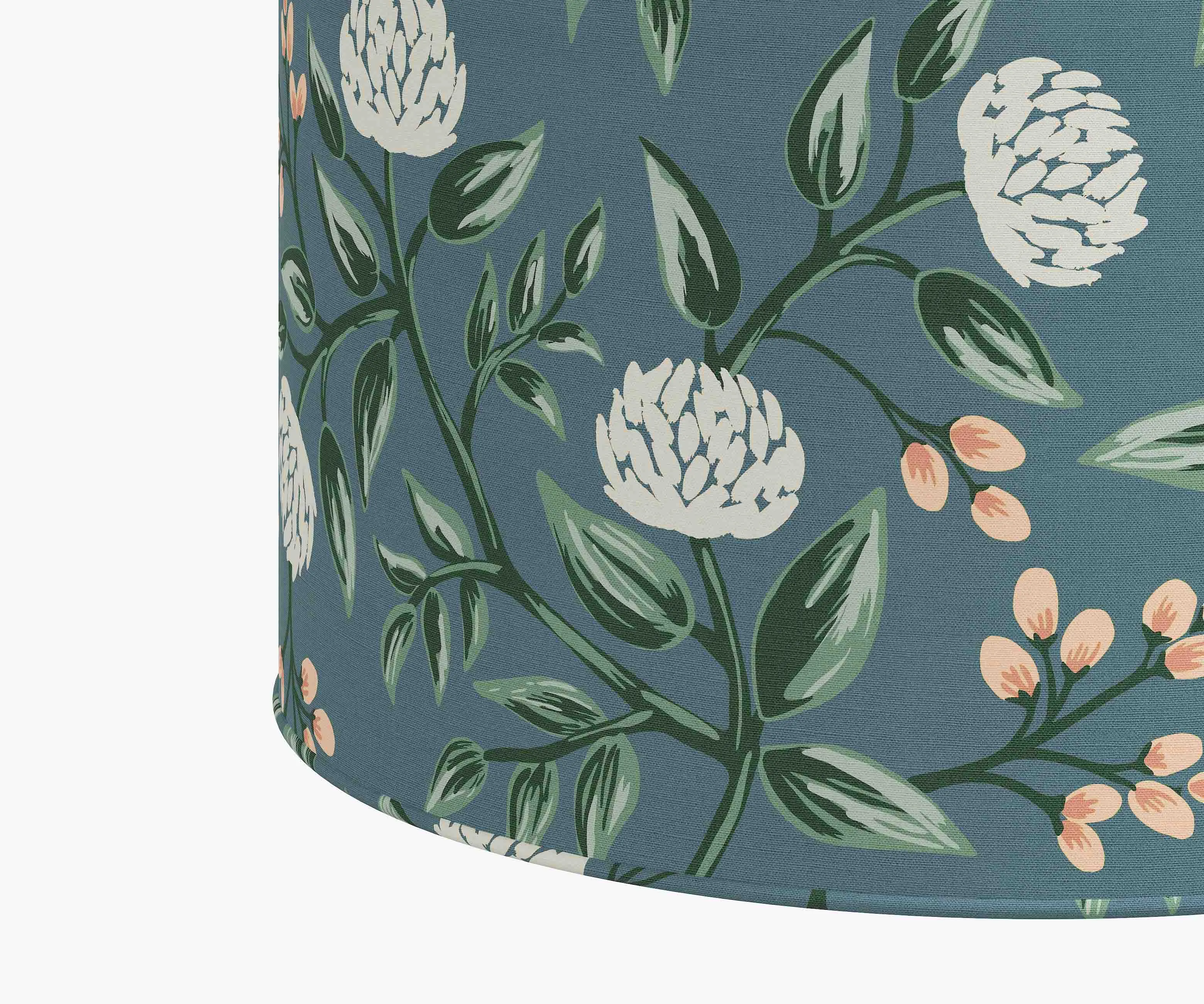 Billie Ottoman - Peonies