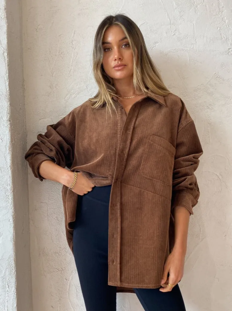 Blanca Calais Shirt in Brown