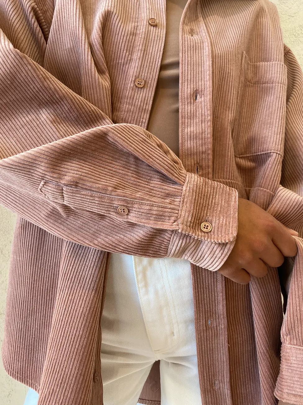 Blanca Calais Shirt in Dusty Pink