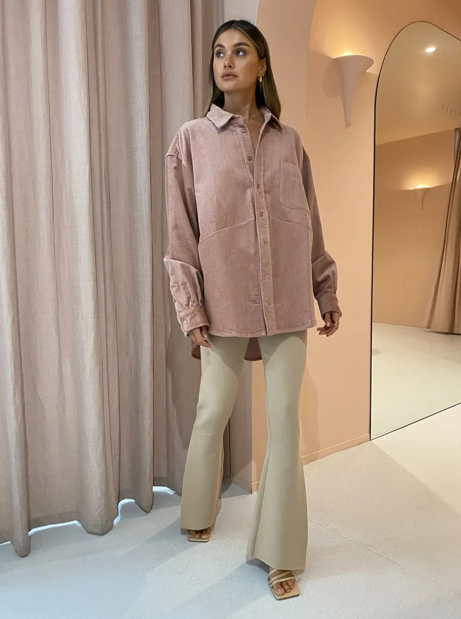 Blanca Calais Shirt in Dusty Pink