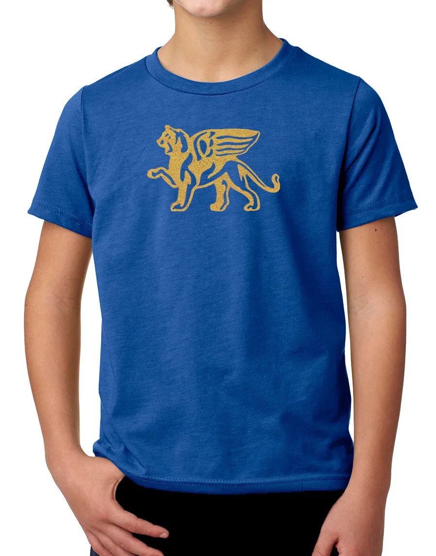 Boys Comfort Gold Lion Tee