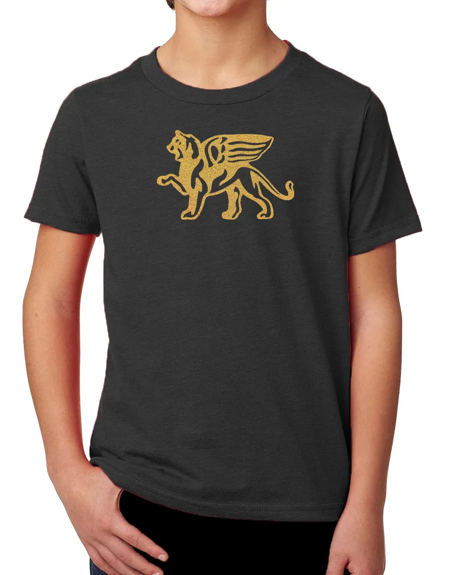 Boys Comfort Gold Lion Tee