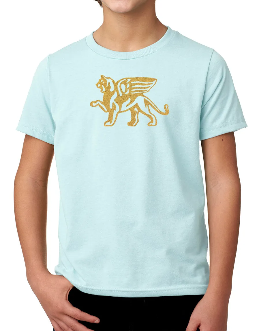 Boys Comfort Gold Lion Tee