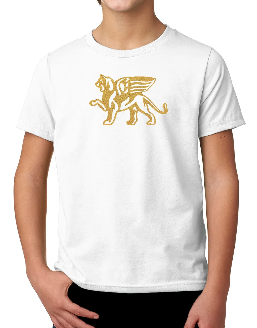 Boys Comfort Gold Lion Tee