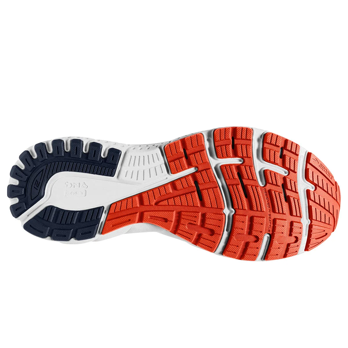 Brooks Adrenaline GTS 21 Mens | Navy/red Clay/gray