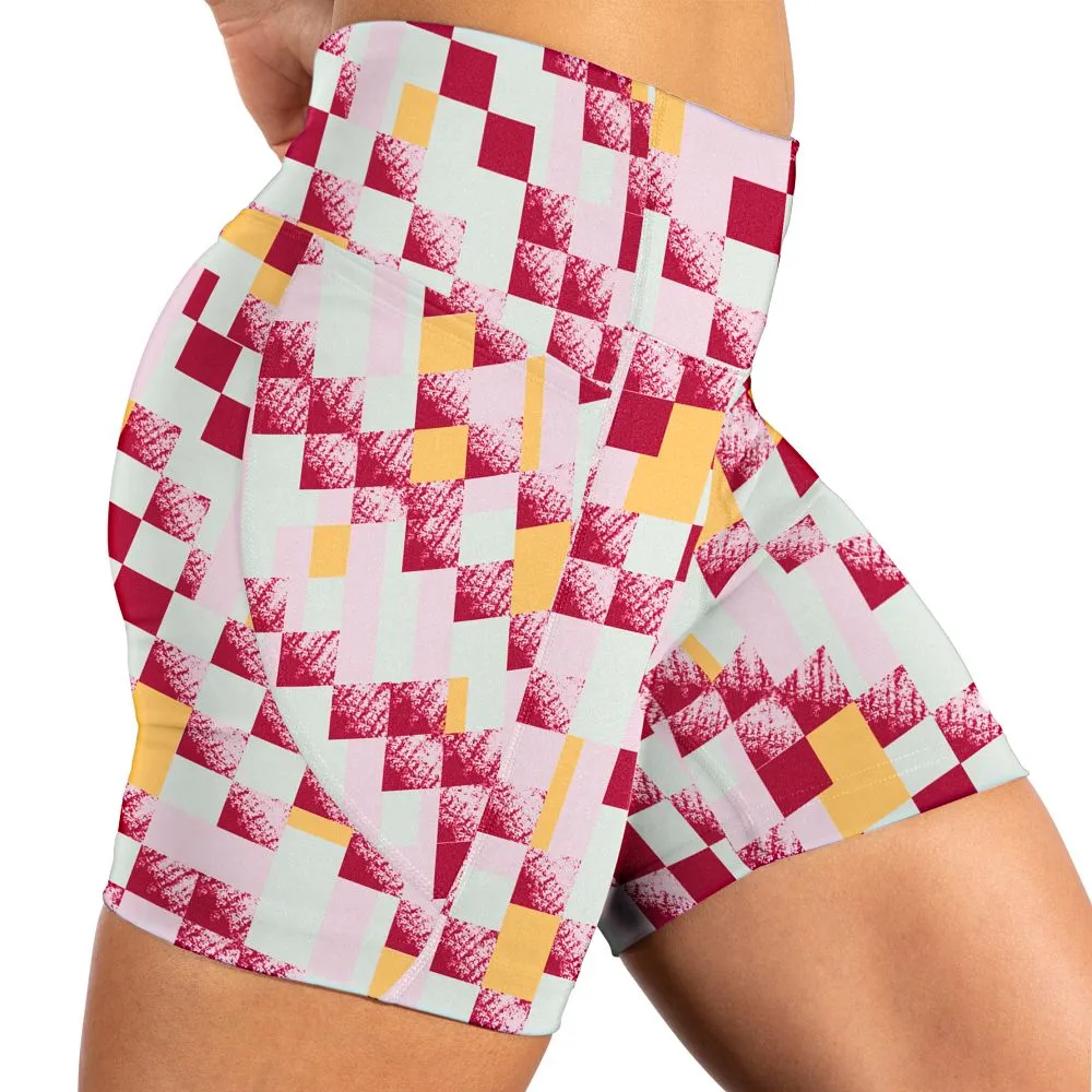 Brooks | Moment 5" Short Tight | Women's | Pace Check Print