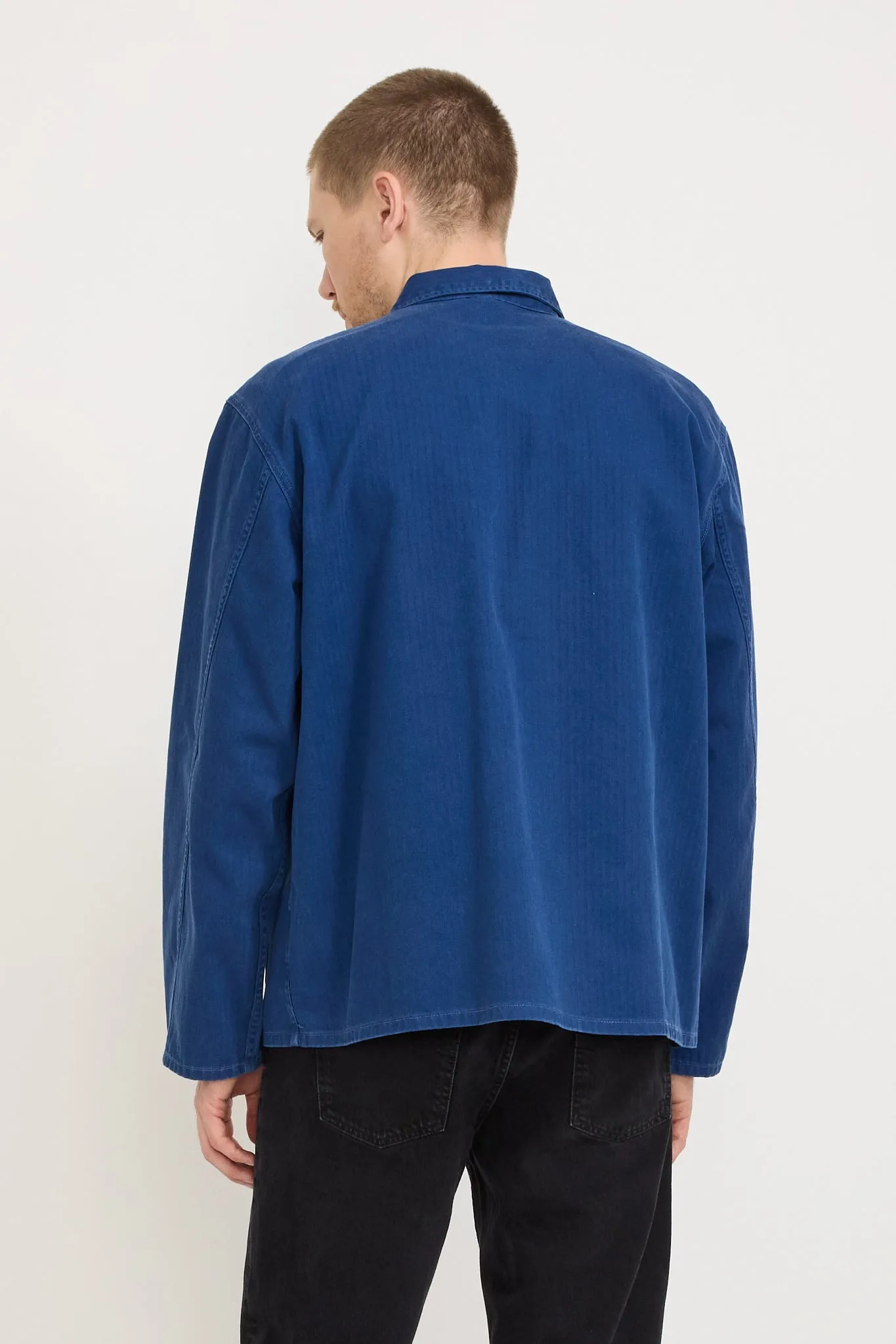 Buddy Herringbone Chore Jacket Blue