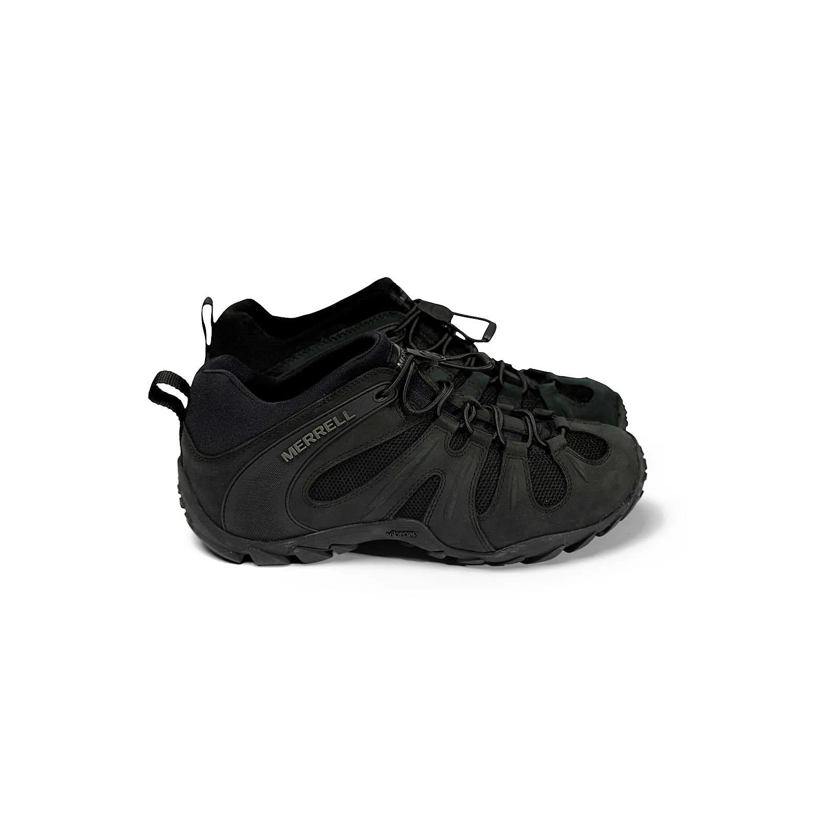 Cham 8 Stretch Men's Work Shoes Tactical Black