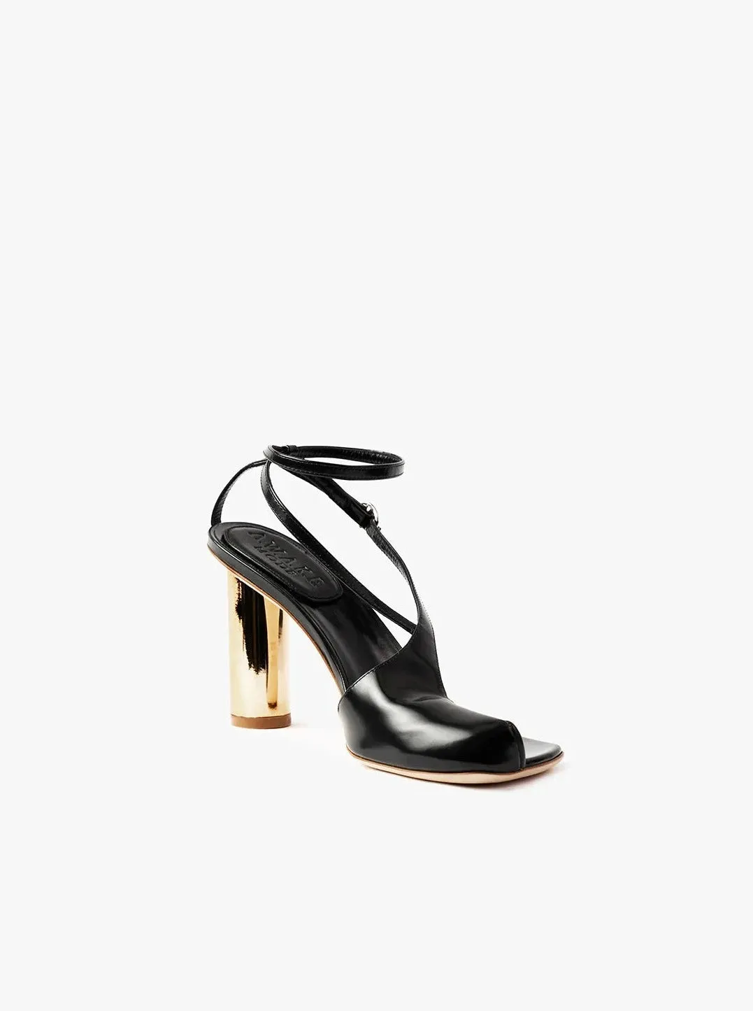 Christine Heels in Black Silver Gold by A.W.A.K.E. Mode