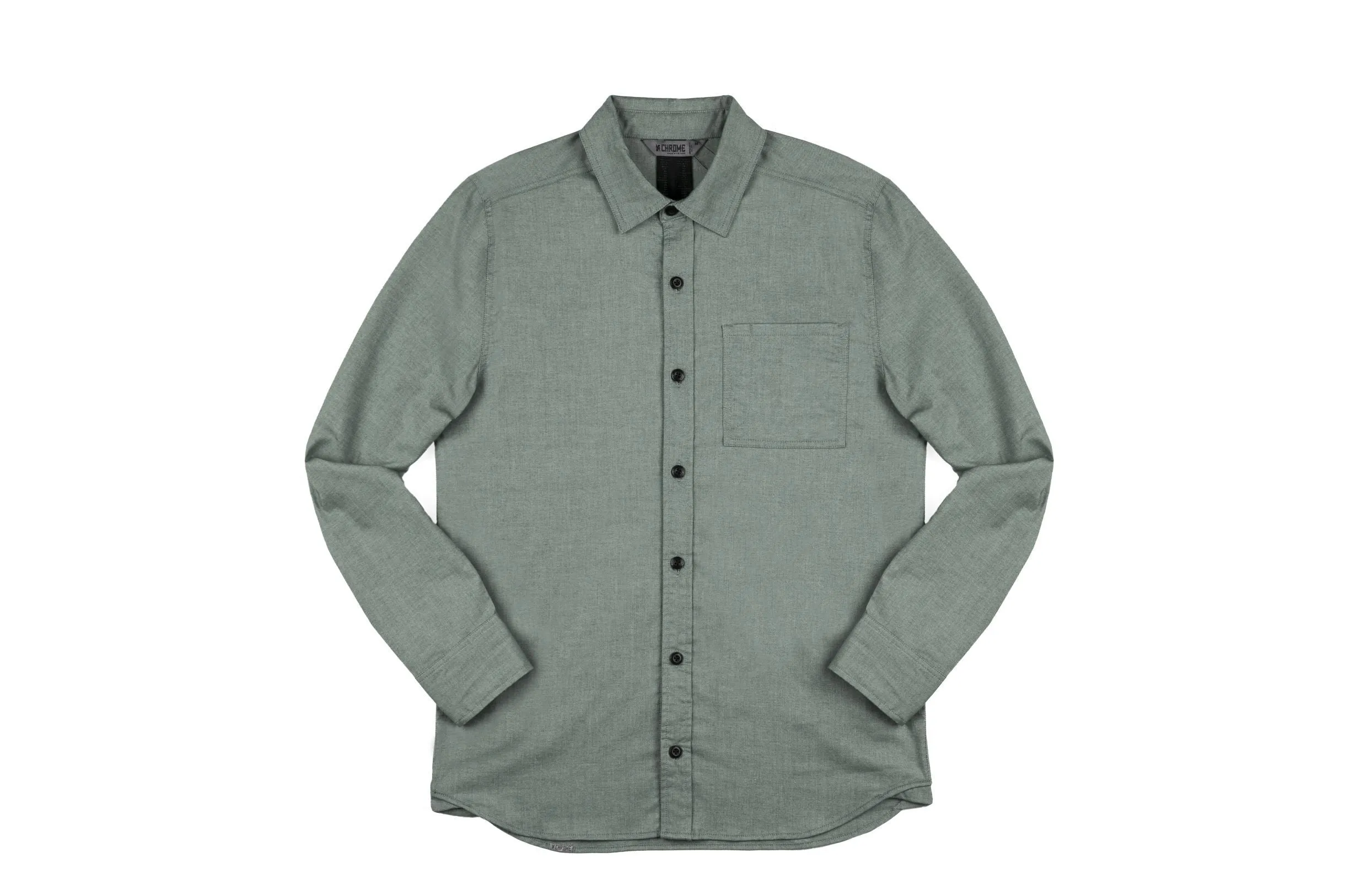 Chrome Stretch Chambray Workshirt