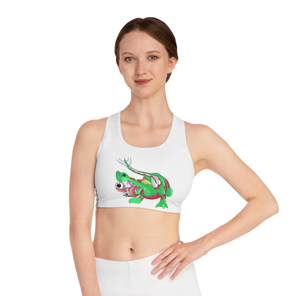 Crawnawsome Sports Bra (AOP)