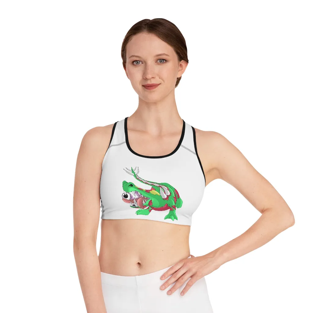 Crawnawsome Sports Bra (AOP)