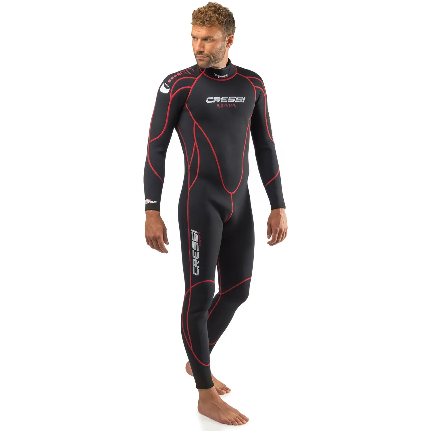 Cressi Maya 2.5mm Man Scuba Dive Full Wetsuit