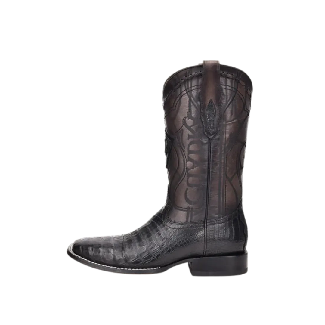 Cuadra Men's Fuscus Copper Caiman Laser & Embroidery Boots